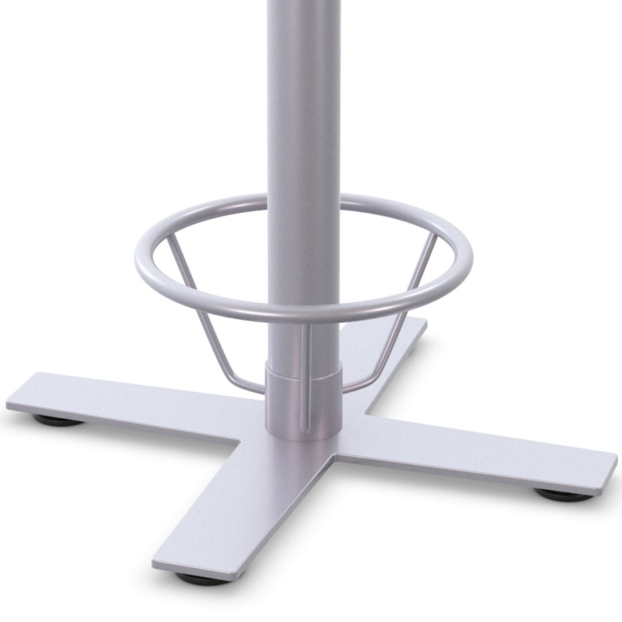 Sienna Cafe Power - Foot Ring - Breakroom and Cafe Table by Special-T