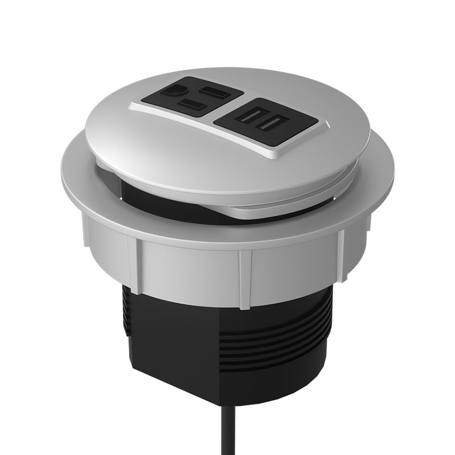 Sienna Cafe Power - Power & Data - Breakroom and Cafe Table by Special-T