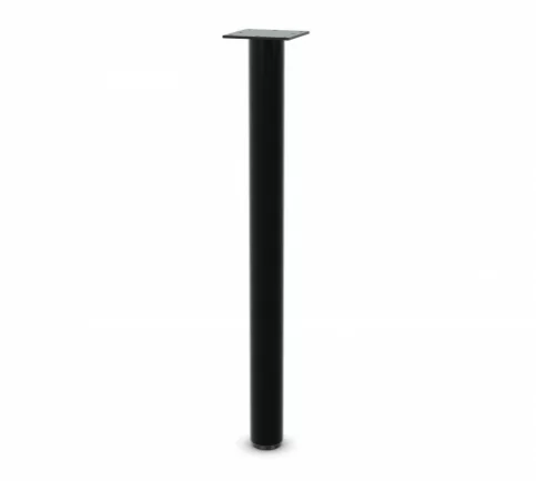 Single Column Straight Post - PL - Black