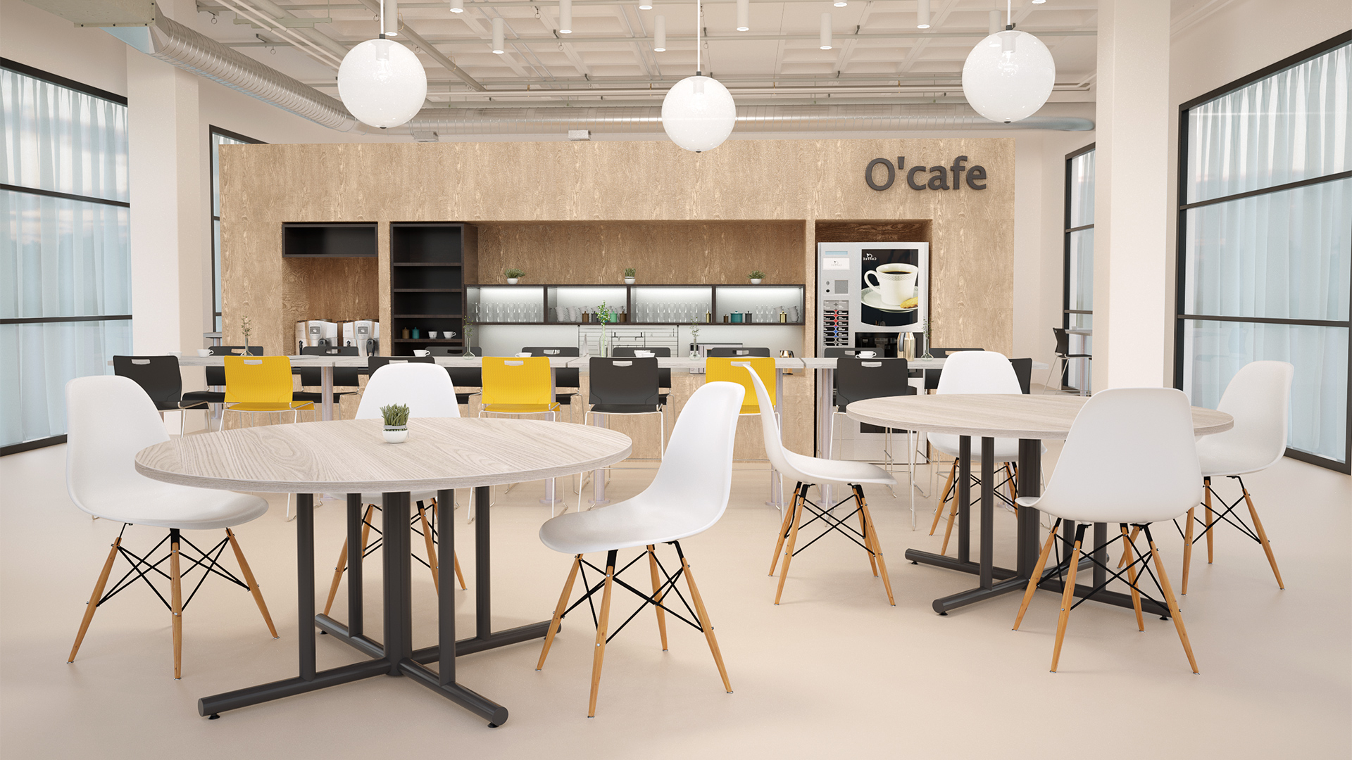 Cafe and Bedford Tables